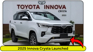 2025 Innova Crysta Launched: ₹19 Lakh SUV Packs 7 Airbags, ABS & Premium Upgrades – Must‑See Features!
